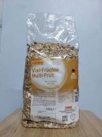 Hahne Viel-Fruchte Multi-Fruit  ฮาทเน่ มัลติ ฟรุ๊ต มูสลี่ มูสลี่ผสมผลไม้ 1 กก. จากเยอรมนี