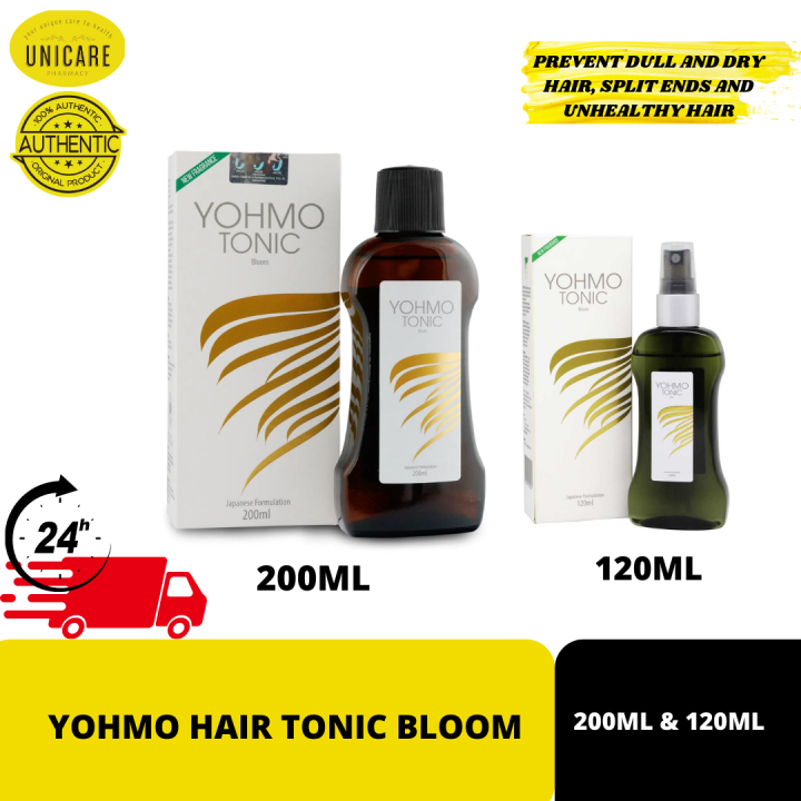 YOHMO HAIR TONIC BLOOM (120ML AND 200ML) Lazada