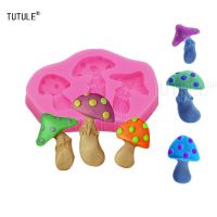 【hot】✧  Gadgets-Mushrooms Silicone Mold Fondant Decorating Baking Tools Supplies Cookies Wedding