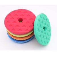 2 Pcs 125mm Car Sponge Polishing Pad Buffing Waxing Clean 5 Inch Polisher Removes Scratches Automotive Repair Polish Buffer Foam