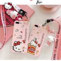 Hello for Samsung S10S20S21S21pNoto91020ultra Cartoon Wristband Pendant Phone Case