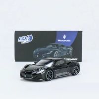 BBR 1:64โมเดลรถ MC20 Bianco Audace &amp; Nero Enigma อัลลอยหล่อตายรถสปอร์ตดำ