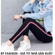 Quần Dài Nữ Thun Ôm Legging Thể Thao Thời Trang Hàn Quốc - BT Fashion QTT11