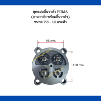 ชุดแผ่นลิ้นวาล์ว เครื่องปั๊มลมลูกสูบ PUMA ขนาด 7.5-10 แรงม้า (พร้อมวาล์วไอดี+วาล์วไอเสีย)