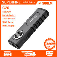 SupFire G20 Multifunctionalหลอดเลเซอร์LEDชาร์จไฟฉายมินิแบบพกพาUSBทำงาน