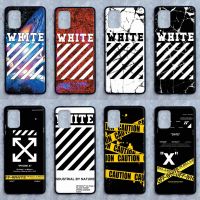 เคส  Samsung  A71  ลาย WHITE  ขอบนิ่มหลังแข็ง เคสมือถือ เคสโทรศัพท์ Case