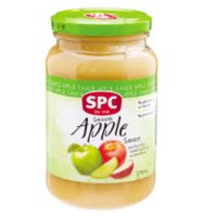 ?สินค้าขายดี? SPC SMOOTH APPLE SAUCE 375 G.เอสพีซีสมูทแอปเปิ้ลซอส 375กรัม วัตถุดิบ เครื่องปรุงรส  ซอสปรุงรส