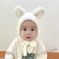 【hot sale】❁∈ C05 Winter Warm Baby Hat Rabbit Ears Boy Girl Cap Beanies Soft Plush Kids Children Earflap Hat Bonnet