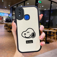 เคส Vivo Y95 Case Snoopy leather ซิลิโคนนุ่มกล้องหน้าเต็มหน้า ป้องกันกล้อง กันกระแทก ฝาหลัง