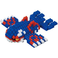 Kyogre (แบบประกอบ) ของแท้ JP - Nanoblock Kawada [เลโก้โปเกมอน]