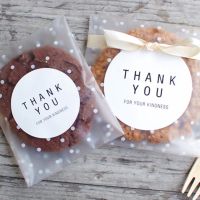 ；‘。、’ FENGRISE 100PCS Transparent Cellophane Polka Dot Candy Bags Frosted OPP Cookie Bag Birthday Wedding Gift Bag Wrapping Supplies