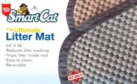 NP Smart Cat (SmartCat) - Ultimate Litter Mat แผ่นดักทรายแมว เก็บทรายมาใช้ใหม่ได้ ขนาดจัมโบ้ พรมเช็ดเท้าแมว