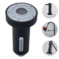 1pc Home Faucet Tap Sink Black Fixtures For Kitchen G1 / 2 ABS Plastic Nozzle Bubbler Pull Out Spray Head Faucet Kitchen