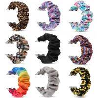 Scrunchie for watch band 44mm 40mm correa 38mm 42mm belt watchbands series 7 6 5 4 3