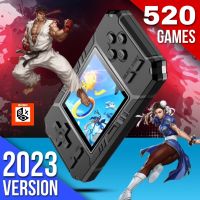 ✨【 Readystock】 + Gratis Ongkir✨2023 S8คอนโซลวิดีโอเกมย้อนยุคแบบมือถือสถานีไฟพกพา520เกม