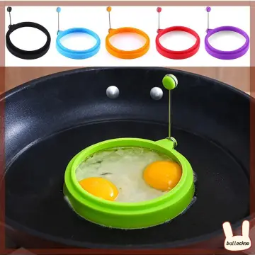 1PC Omelet Moulds Egg Pancake Ring Nonstick Pancake Maker Mold Silicone Egg  Cooker Fried Egg Shaper for Kitchen Baking Accessories