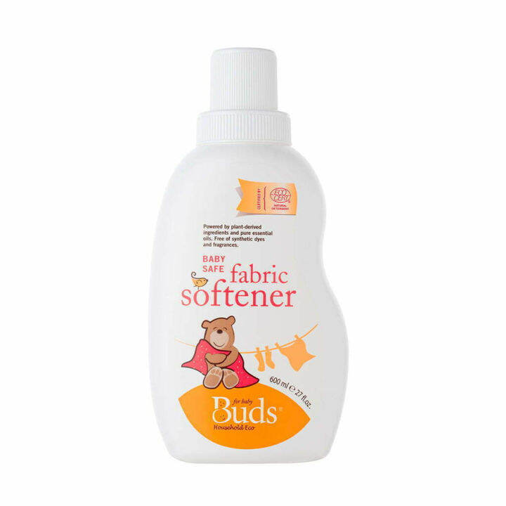 [Hayllo] Buds Organics BHE Baby Safe Fabric Softener 600ml Lazada