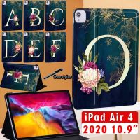 ใหม่สำหรับ IPad Air 4 2020 10.9นิ้ว Casing Tablet หนัง PU แบบใหม่ขาตั้ง A2072 A2316 A2324 A2325 Funda สำหรับเคส Ipad