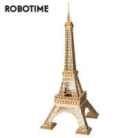 Robotime DIY 3Dปริศนาไม้Eiffelของเล่นหอคอยสำหรับเด็กTG501