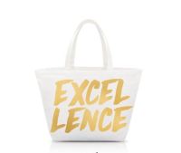 กระเป๋าผ้า ลายสกรีน Excellence Tote Bag ขนาด 19x50x30cm กระเป๋า Tote Bag กระเป๋าสะพาย พับเก็บได้ กระเป๋าใบใหญ่