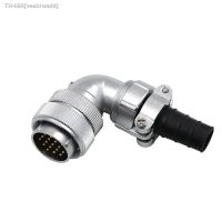 ✠ WEIPU WF28 TV 2 3 4 7 8 9 10 12 16 17 20 24 26Pin Right Angle Power Aviation Male Plug Waterproof M28 Panel Electrical Connector