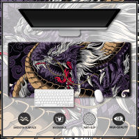 Ryujin Customised Mouse Pad Gaming Table Mat Stitched Edge Rubber Extended Mousepad Large Stitched Edge Deskpad Computer Desk Mouse Pad