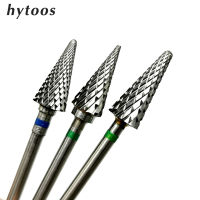 Hybrilli Cone Carbide Nail Drill Bit 332 "Milling Cutter For Manicure Rotary Burr Nail Bits สว่านไฟฟ้าอุปกรณ์เสริมเครื่องมือ