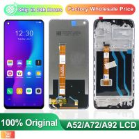 Original for Oppo A72 A92 LCD Display Replacement Touch Screen DigitizerFor Oppo A52 CPH2059 CPH2067 CPH2069 Displaywith Frame