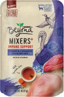 อาหารรเปียกแบบระดับอัพเกรด Purina Beyond Mixers+ Immune Support Turkey &amp; Canadian Duck Recipe Wet Cat Food, 1.55-oz pouch