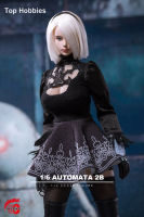 ของเล่น TF TF01 16 PS4 NieR:Automata YoRHa No. 2 Type B ชุดเสื้อผ้าสาวไม่มีร่างกายสำหรับ12นิ้ว Phicen TBLeague Action Figures FAI