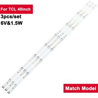 ✷ 3pcs 1.5W 780mm Backlight TV Strip LED For TCL 40inch TOT 40F3800 3x8 3030C V1 340FS3750 L40F3303B L40F3301B L40F3800U L40F3800A