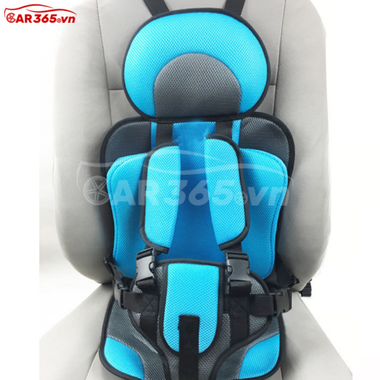 Ghế ngồi an toàn trên ô tô cho bé - chất liệu polyester thoáng khí - ảnh sản phẩm 1