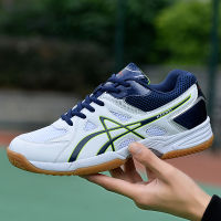 New Breathable Badminton Shoes Big Size 36-47 Anti Slip Volleyball Shoes Men Quality Tennis Sneakers Male Tennis Footwears