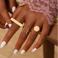 2023 women ring set bague femme matching rings bohemian fashion jewelry schmuck finger accesorios mujer couple gift wholesale