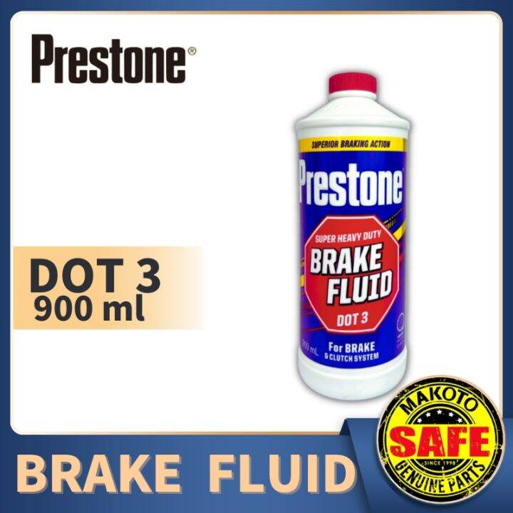 MAKOTO PRESTONE BRAKE FLUID DOT3 900ml | Lazada PH