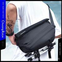 Mens Shoulder Bag New Style Casual Messenger Multifunctional R1 Same Magnetic Buckle Motorcycle Street Wear