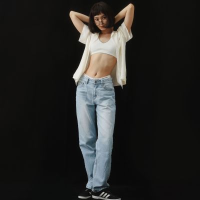 [TRES] Ki Low Waisted Jeans - TRES Made