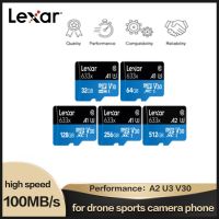 Lexar 633x 32GB/64GB/128GB ประสิทธิภาพสูง MicroSDXC A1 UHS-I การ์ด Micro SD การ์ดหน่วยความจำ