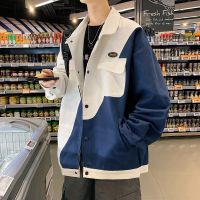 [COD] jacket mens spring and autumn 2022 new Korean style matching loose all-match sports top