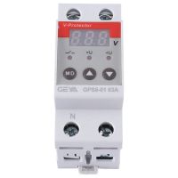 GEYA GPS8 Din Rail Over Current Protector Over Voltage Under Voltage Protective Device 63A