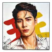 แจ็คสัน หวัง Jackson Wang #2 Teamwang รูปภาพ GOT7 เกาหลี บอยแบรนด์ รูปภาพ​ติด​ผนัง​ pop art แต่งบ้าน​ กรอบรูป​​ ของขวัญ