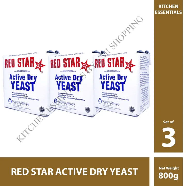 YMS Set of 3 Red Star Active Dry Yeast Lazada PH