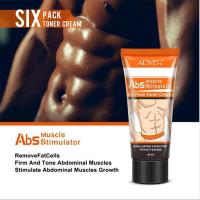 Aliver ABS Muscle Stimulator six Pack Toner Cream 60ml. เจลครีมกระชับกล้ามเนื้อ กระตุ้นกล้ามเนื้อ ลดการผลิตไขมัน