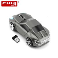 USB Optical Wireless Mouse Fashion Cool Car Designed Creative Game Mice 1600DPI Ergonomic Kid Gift PC Mice with Light LED Mause Basic Mice