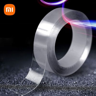 Xiaomi Transparent Double Sided Tape Nano Tape Waterproof Wall Stickers Reusable Heat Resistant Bathroom Home Decoration Tapes Adhesives  Tape