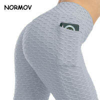 CWNORMOV ป้องกันเซลลูไลท์กระเป๋า Leggings ผู้หญิงออกกำลังกายเอวสูง Push Up เลคกิ้งวิ่งออกกำลังกายยิม Jeggings กางเกงผู้หญิงเสื้อผ้า