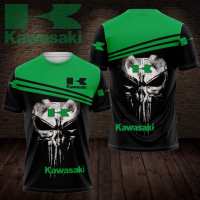(ALL IN STOCK XZX)    Kawasaki Racing Team 3D All Over Printed Unisex Shirt 38   (FREE NAME PERSONALIZED)