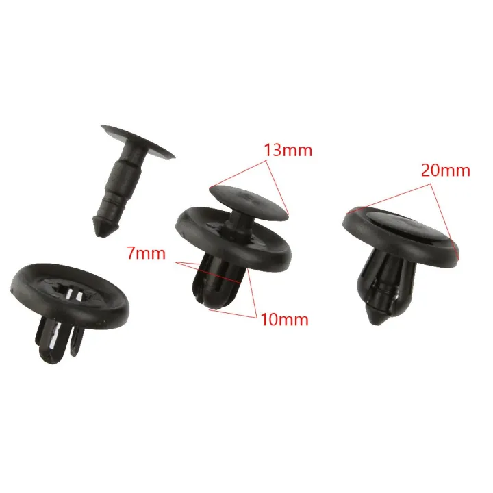 30x Engine Under Cover Push Type Retainer Clips Rivet For Toyota 9046707201 Lazada PH