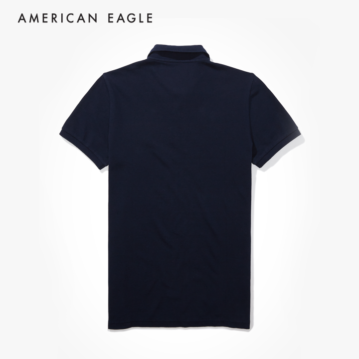 american-eagle-slim-flex-polo-shirt-เสื้อโปโล-ผู้ชาย-ทรงสลิม-nmpo-018-9146-410