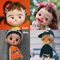 16น่ารัก Expression ตุ๊กตา Q เด็ก BJD ตุ๊กตาอะนิเมะ Blythe Polly กระเป๋า Elf บนชั้นวางของขวัญสำหรับสาว Ball Jointed ตุ๊กตา ~